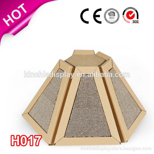 Folding Cardboard Cat House / Paper Cat House / Cat Condo